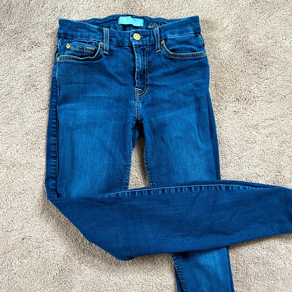 7 for all mankind skinny jeans